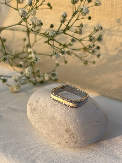 Gilded Frame Ring