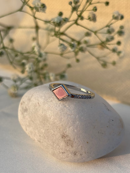 Blush Frame Ring