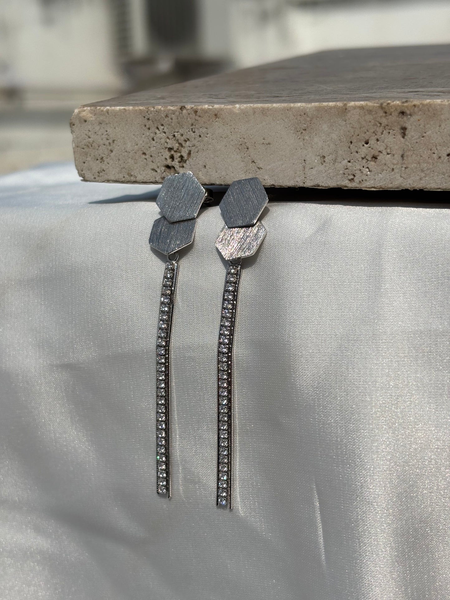 Chic Hexagon Dangles