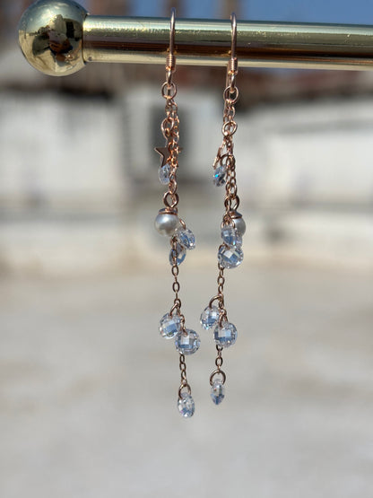 Celestial Drop Earrings