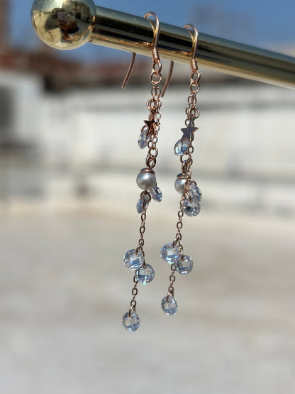 Celestial Drop Earrings