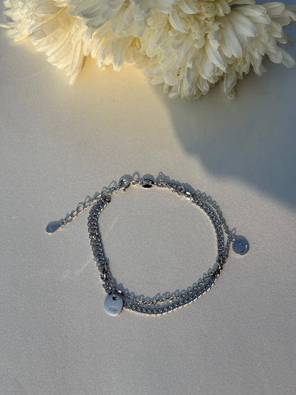 Silver Smile Bracelet