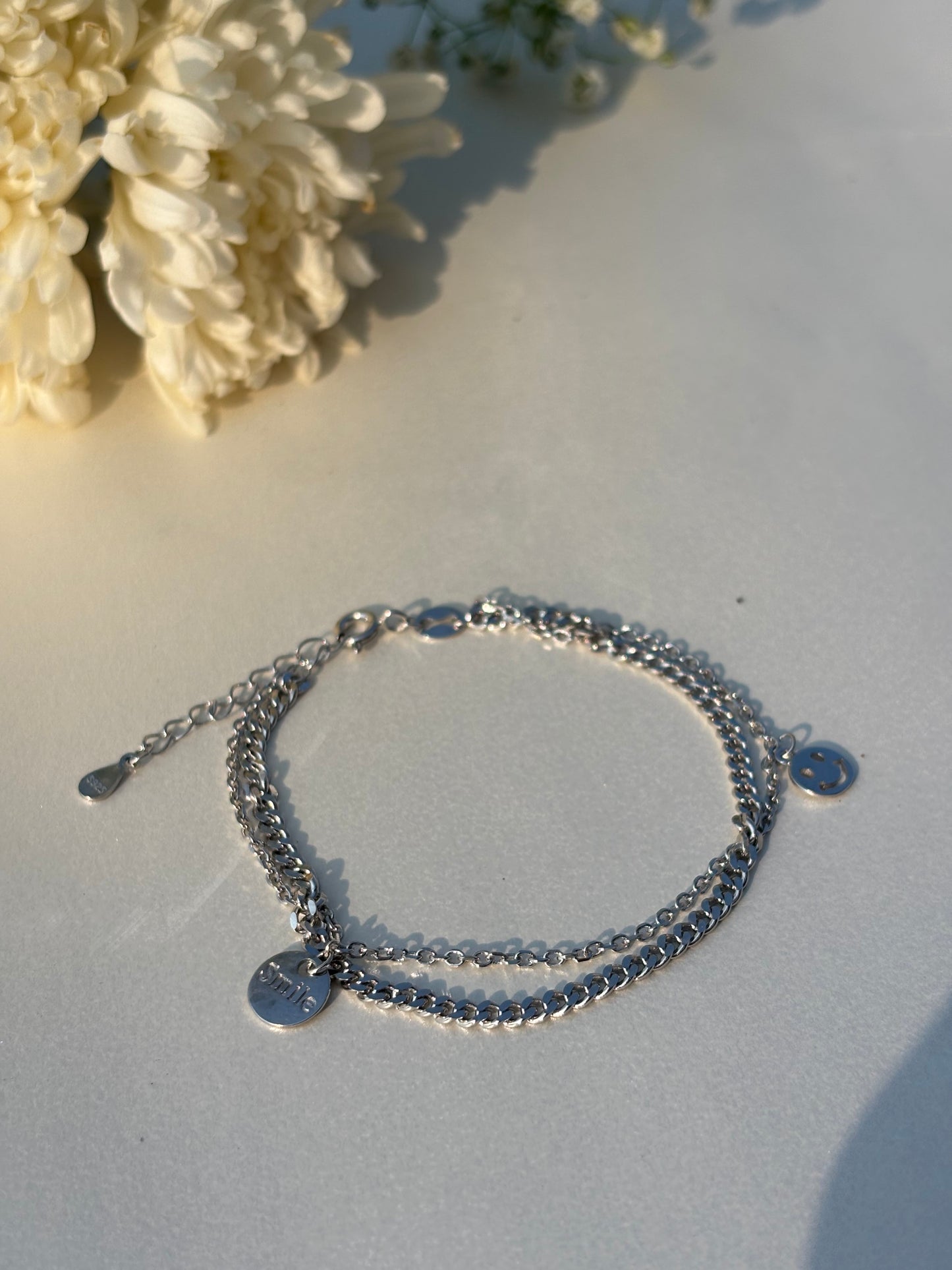 Silver Smile Bracelet