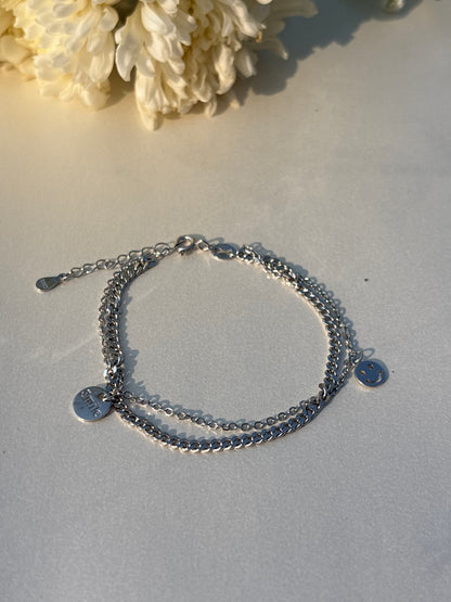 Silver Smile Bracelet