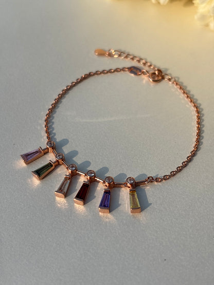 Dainty Gemstone Bracelet