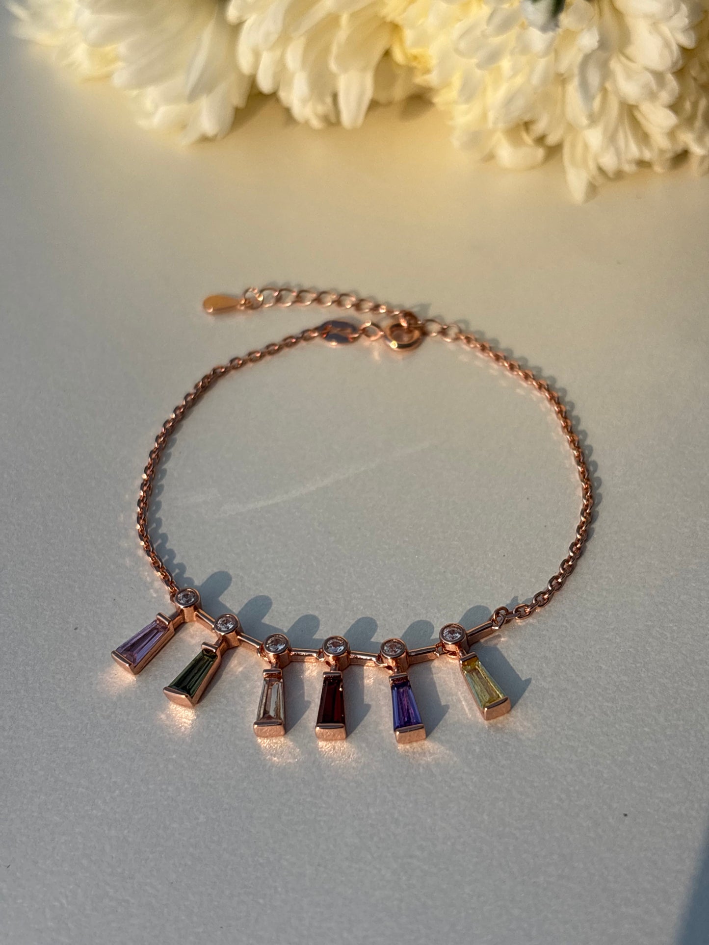 Dainty Gemstone Bracelet