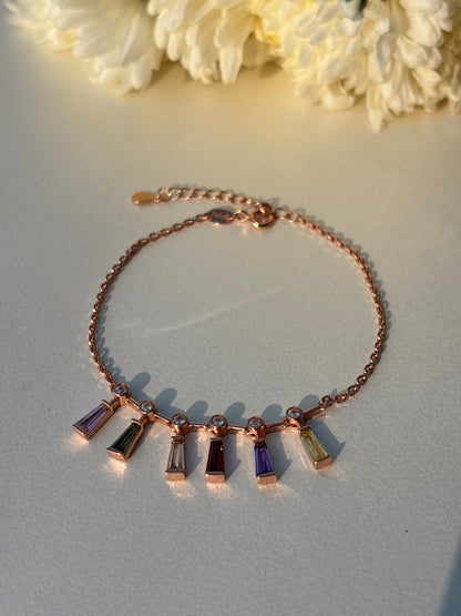 Dainty Gemstone Bracelet