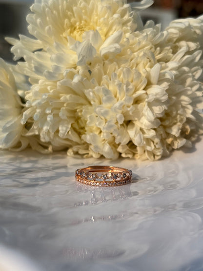 Starry Crown Ring