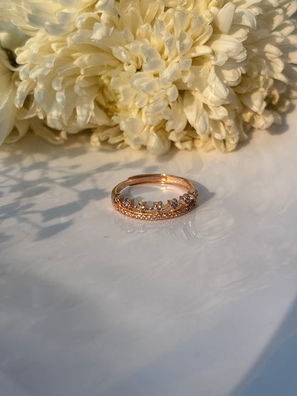 Starry Crown Ring