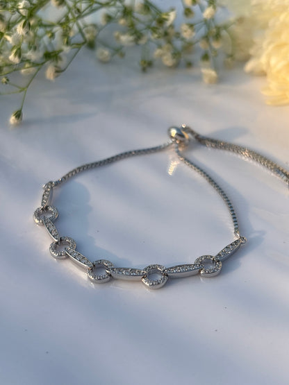 Sparkling Slider Bracelet