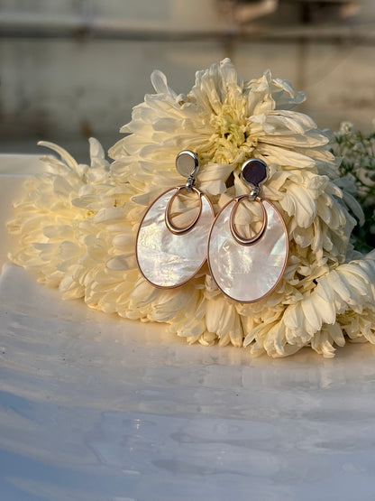 Iridescent Oval Drops