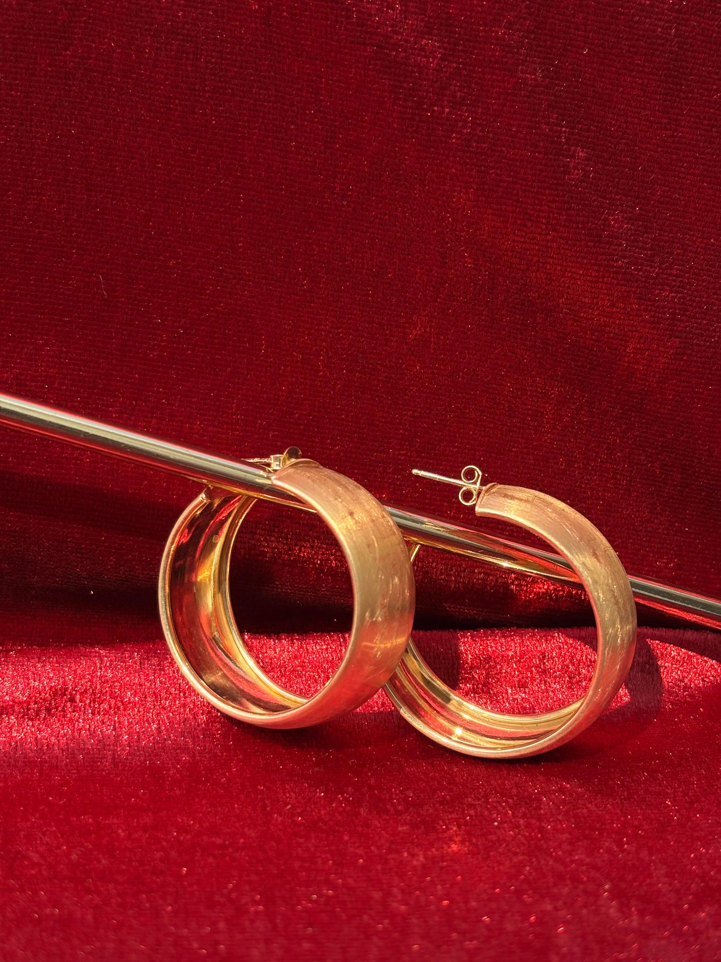Elegant Gold Hoops