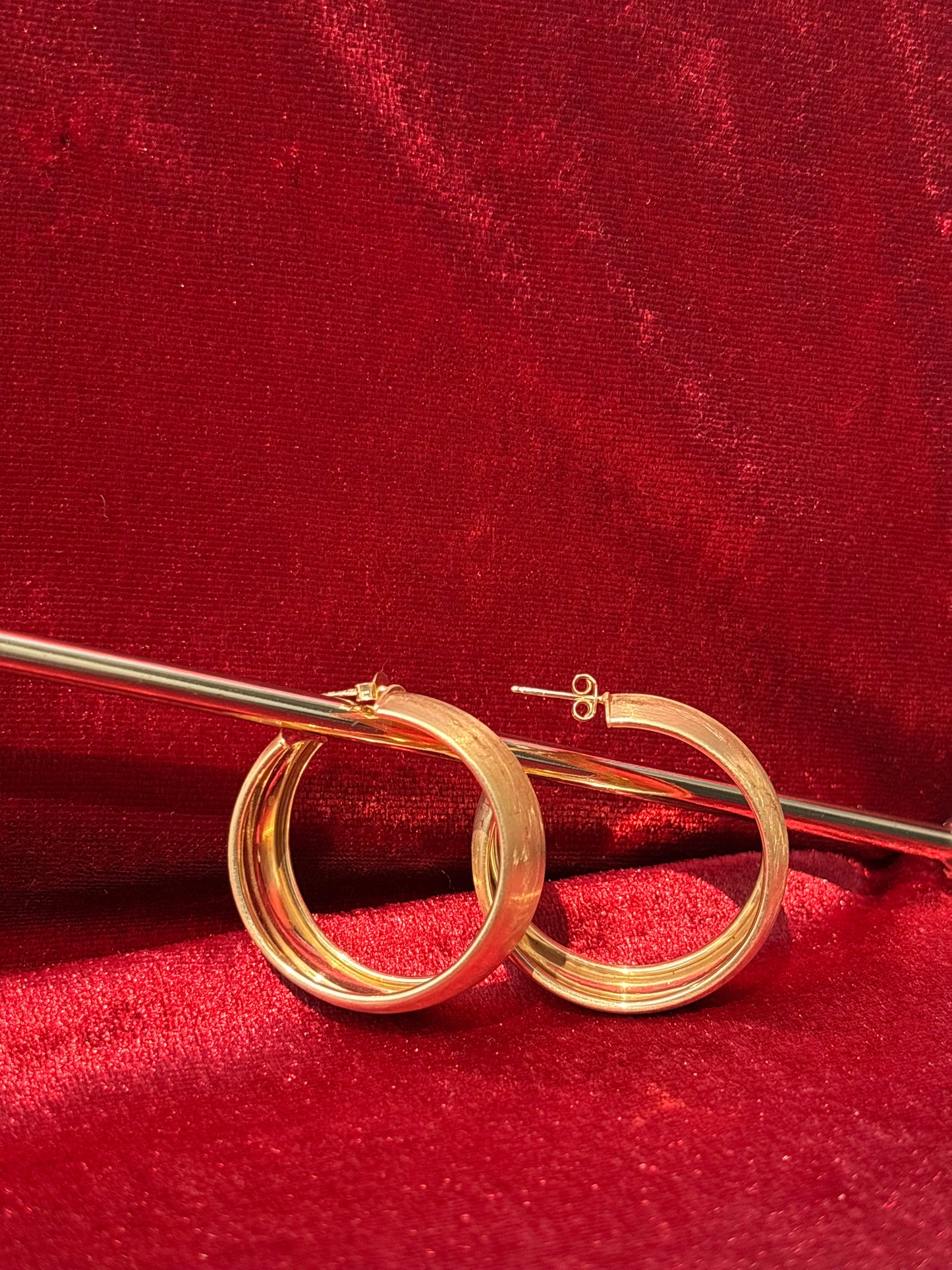 Elegant Gold Hoops