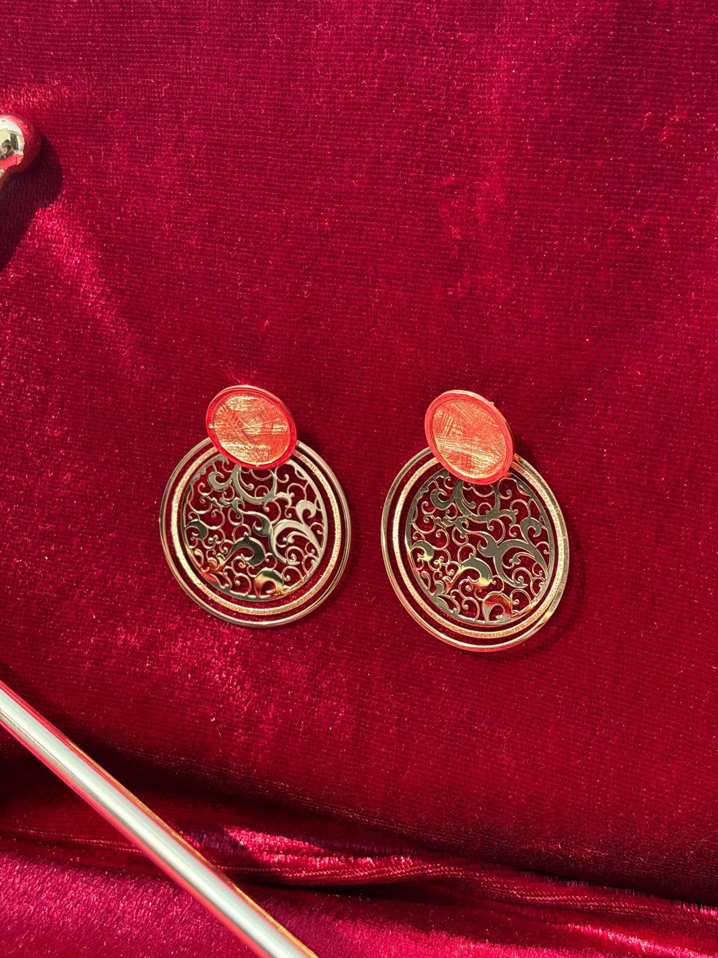 Regal Gold Earrings