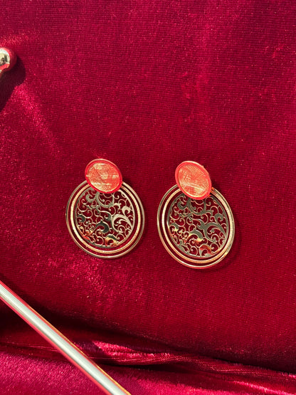 Regal Gold Earrings