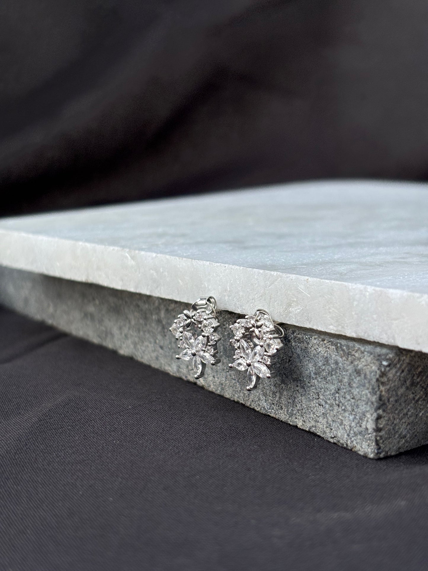 Floral Cluster Studs