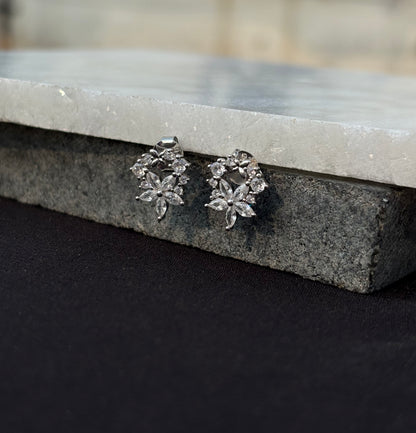 Floral Cluster Studs
