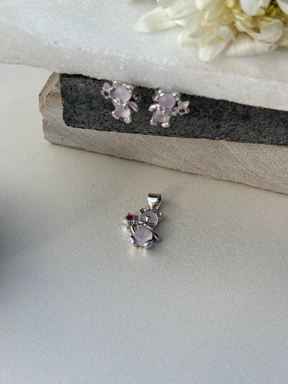 Teddy Bear Pendant Set