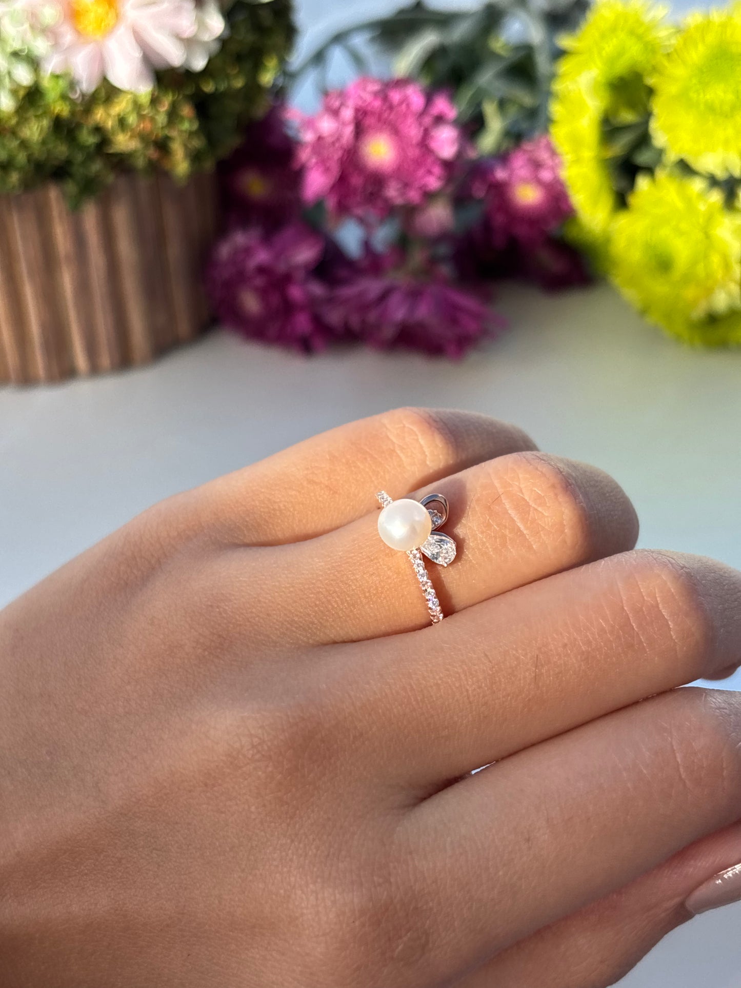 Pearl Duo Shine Ring