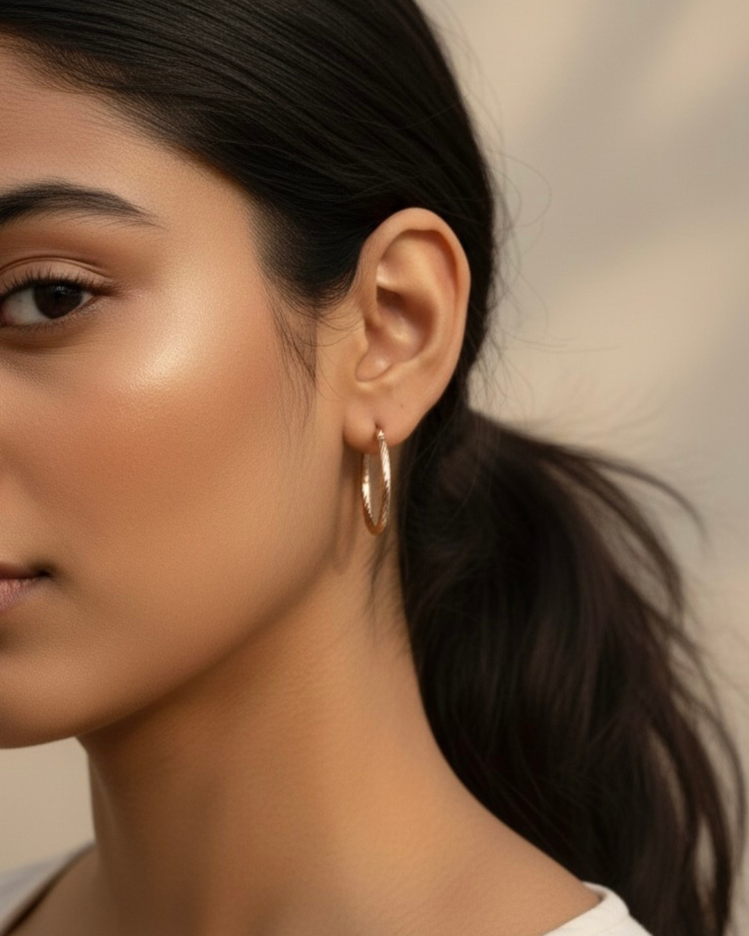 Circle Hoop Earrings