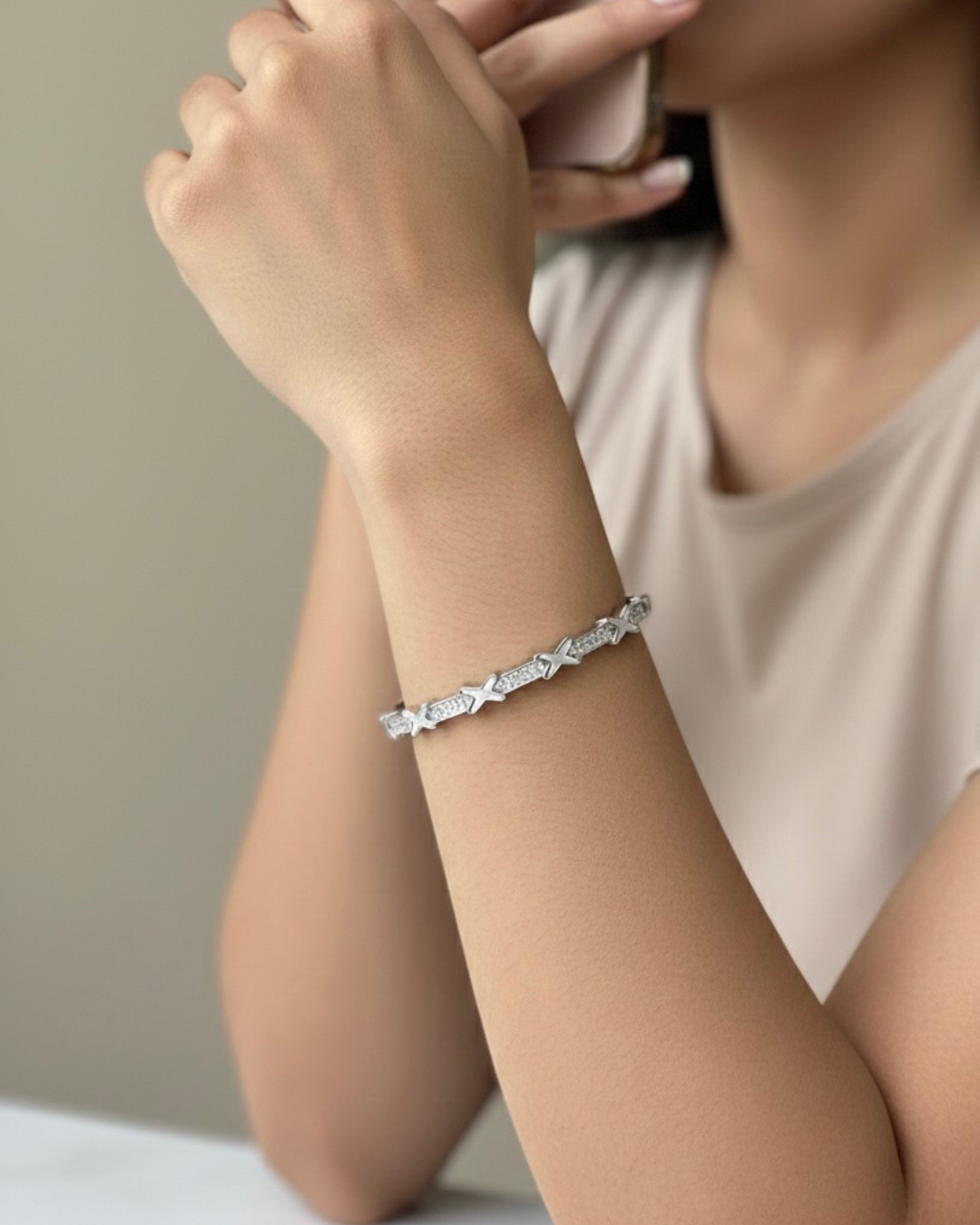 Cross bracelet