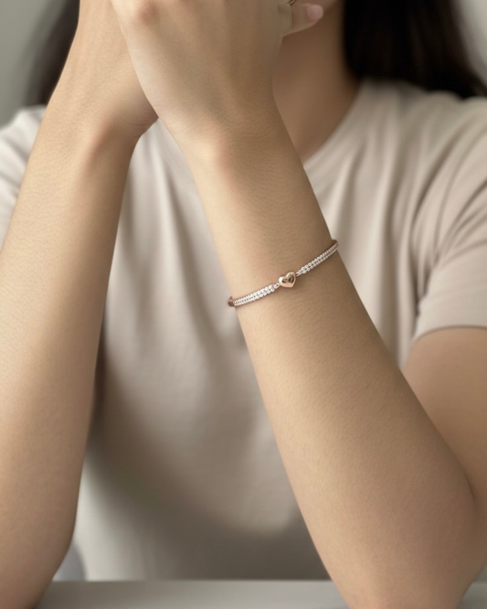 Heart bracelet