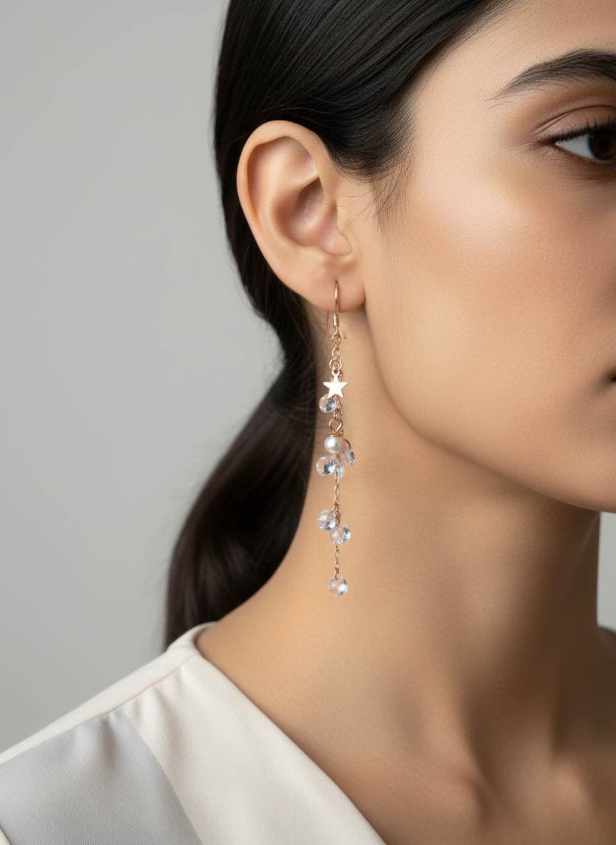Celestial Drop Earrings