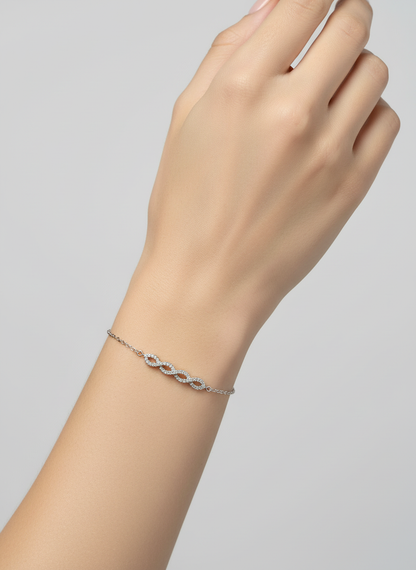Sparkling Link Bracelet