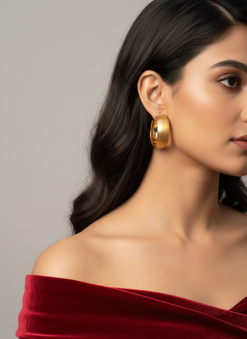 Elegant Gold Hoops