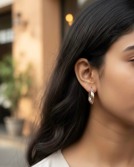 Classic Polished Hoop Earrings